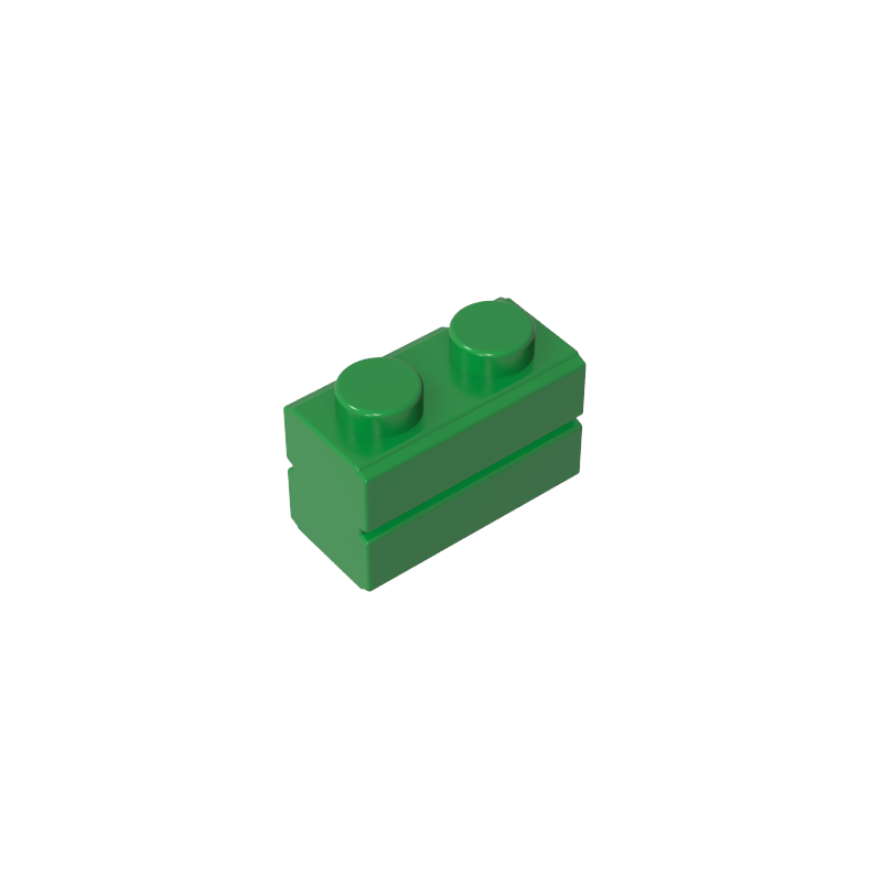98283 | Brick, Modified 1 x 2 with Masonry Profile