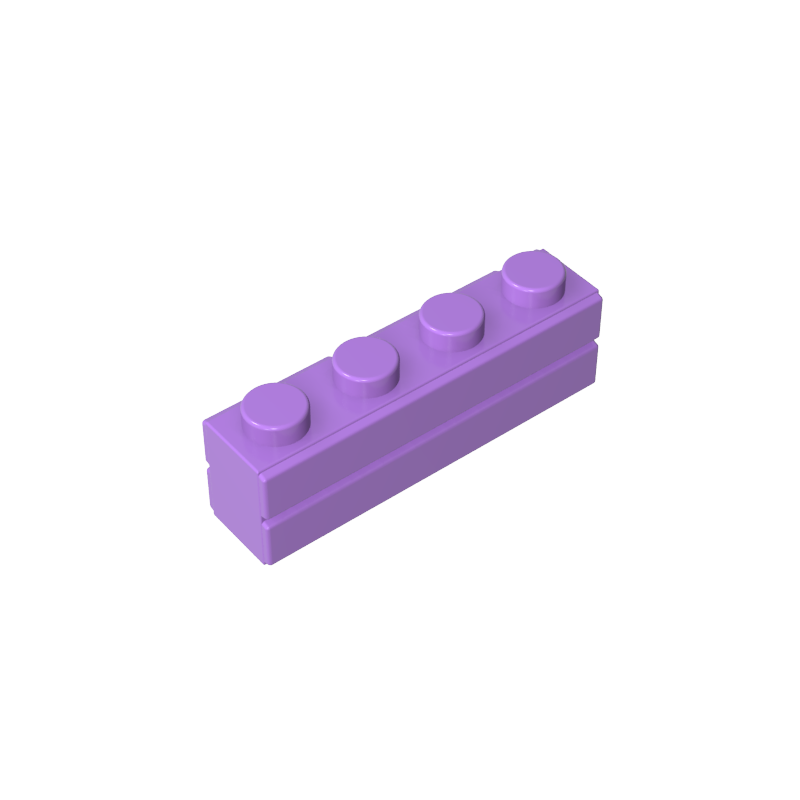 15533 | Brick, Modified 1 x 4 with Masonry Profile