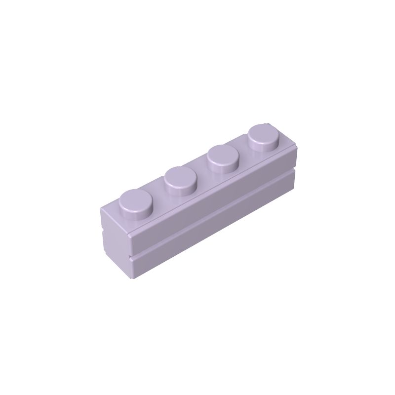 15533 | Brick, Modified 1 x 4 with Masonry Profile