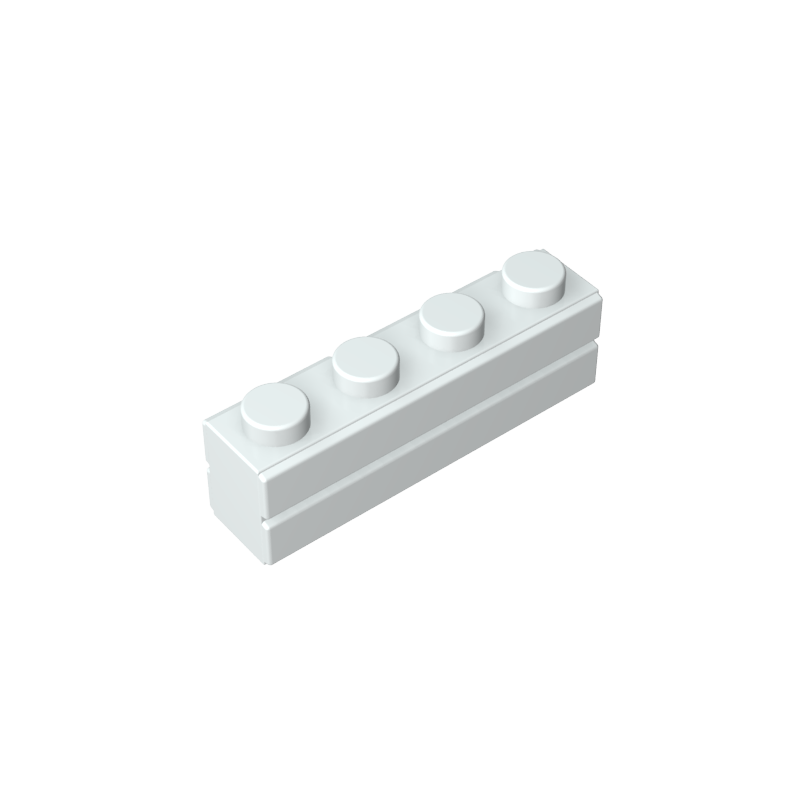 15533 | Brick, Modified 1 x 4 with Masonry Profile