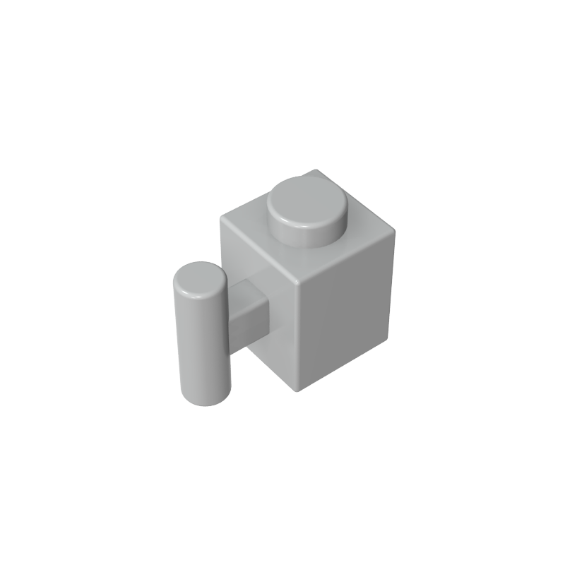 2921 | Brick, Modified 1 x 1 with Bar Handle