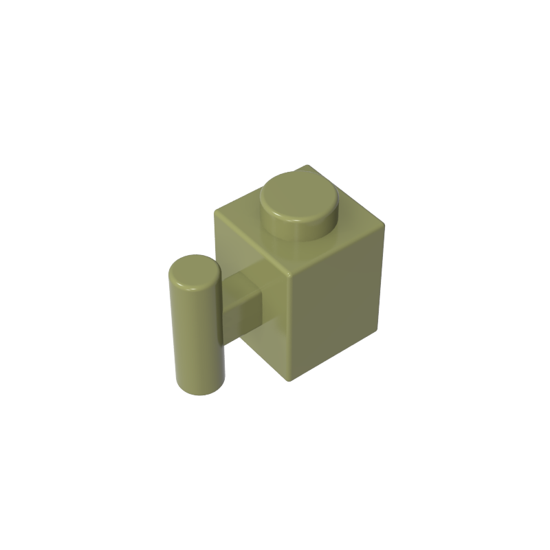 2921 | Brick, Modified 1 x 1 with Bar Handle