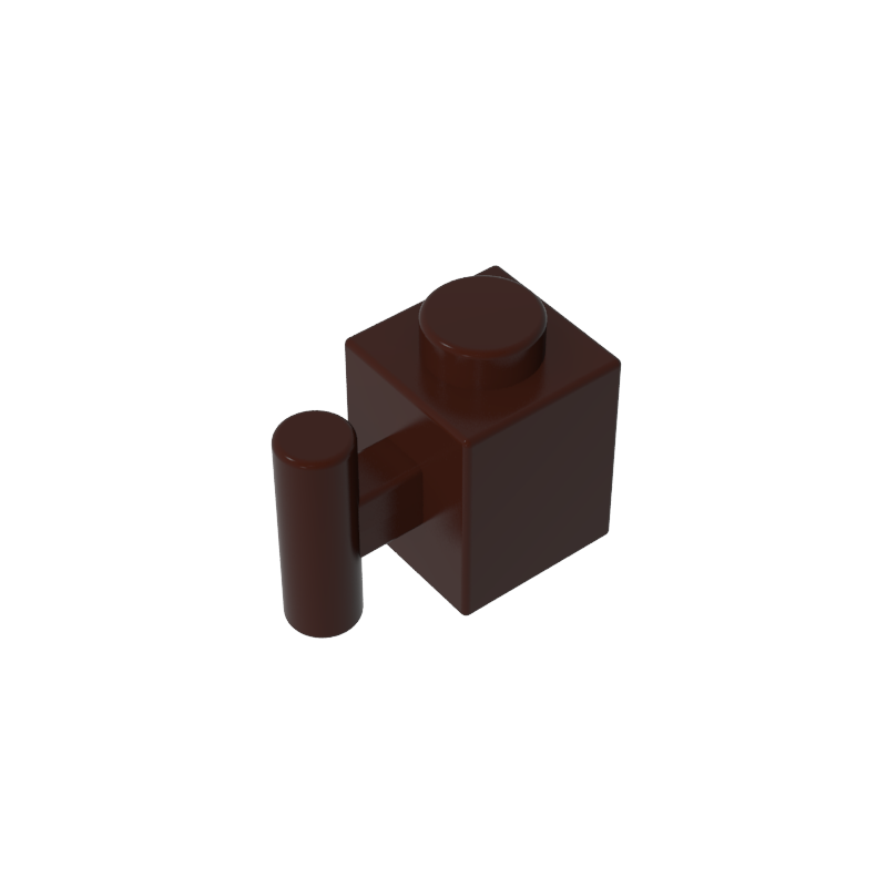 2921 | Brick, Modified 1 x 1 with Bar Handle