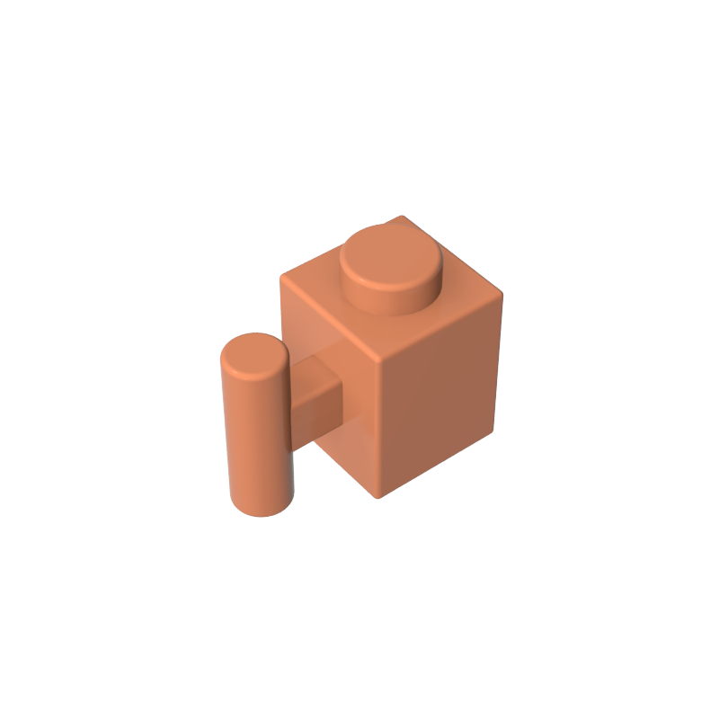 2921 | Brick, Modified 1 x 1 with Bar Handle
