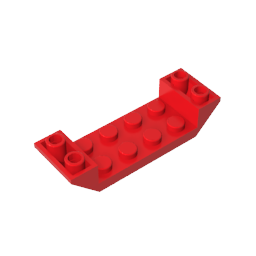 22889 | Slope, Inverted 45 6 x 2 Double with 2 x 4 Cutout