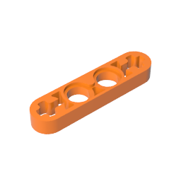 32449 | Technical Beam Thin 1 x 4 - Axle Holes