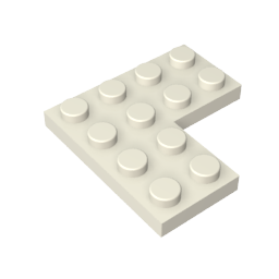 2639 | Plate 4 x 4 Corner