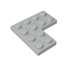 2639 | Plate 4 x 4 Corner