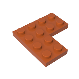 2639 | Plate 4 x 4 Corner
