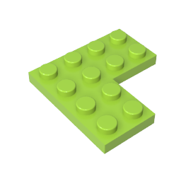 2639 | Plate 4 x 4 Corner
