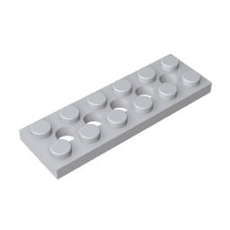 32001 | Technical Plate 2 x 6 with 5 Holes