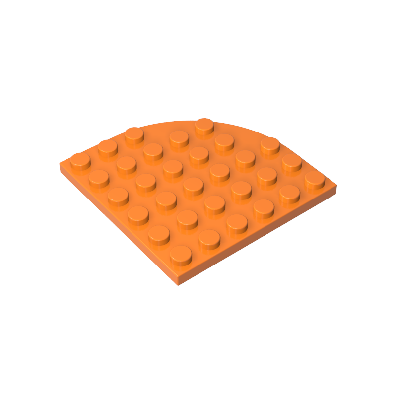 6003 | Plate, Round Corner 6 x 6