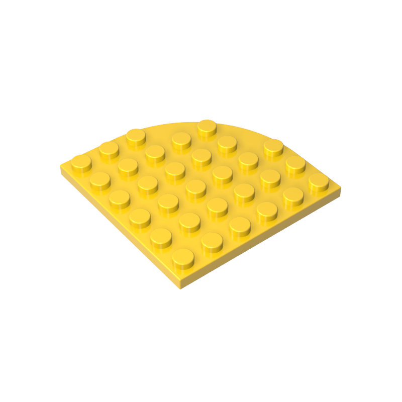 6003 | Plate, Round Corner 6 x 6