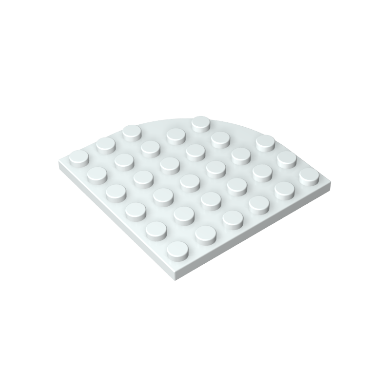 6003 | Plate, Round Corner 6 x 6