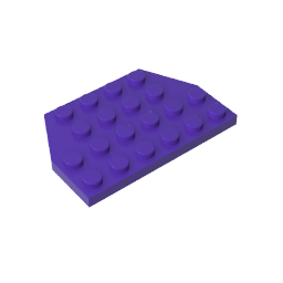 32059 | Wedge, Plate 4 x 6 Cut Corners