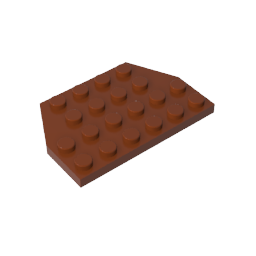 32059 | Wedge, Plate 4 x 6 Cut Corners
