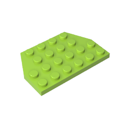 32059 | Wedge, Plate 4 x 6 Cut Corners