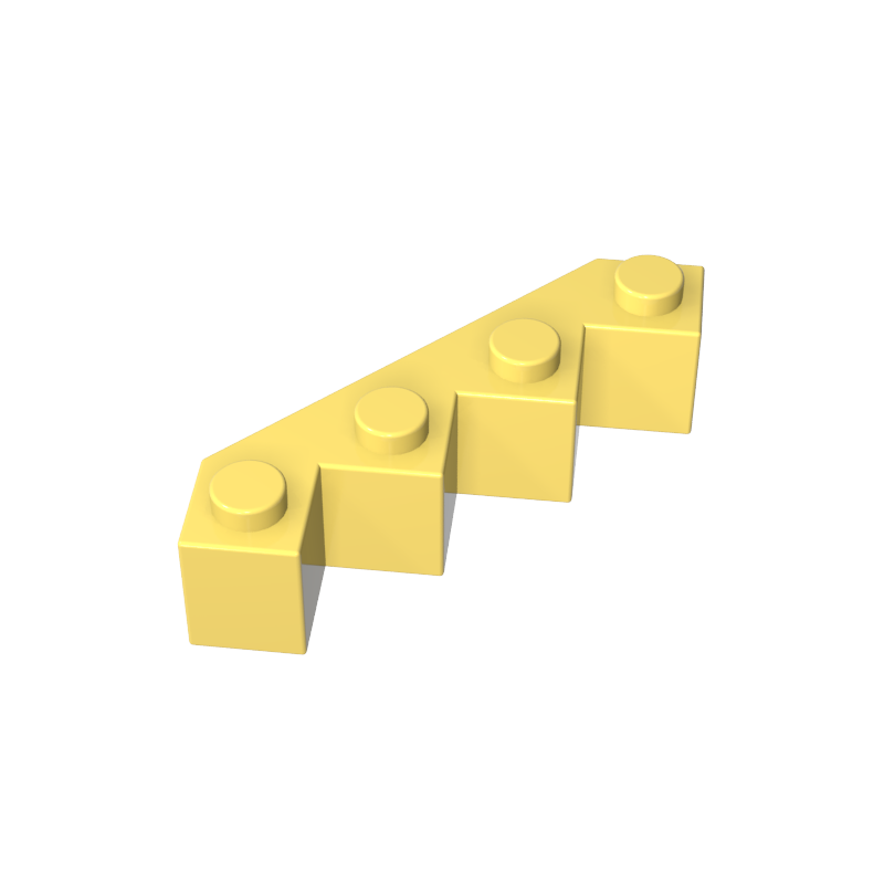 14413 | Brick, Modified Facet 4 x 4