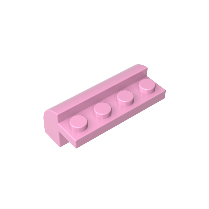 6081 | Slope, Curved 2 x 4 x 1 1/3 with 4 Recessed Studs