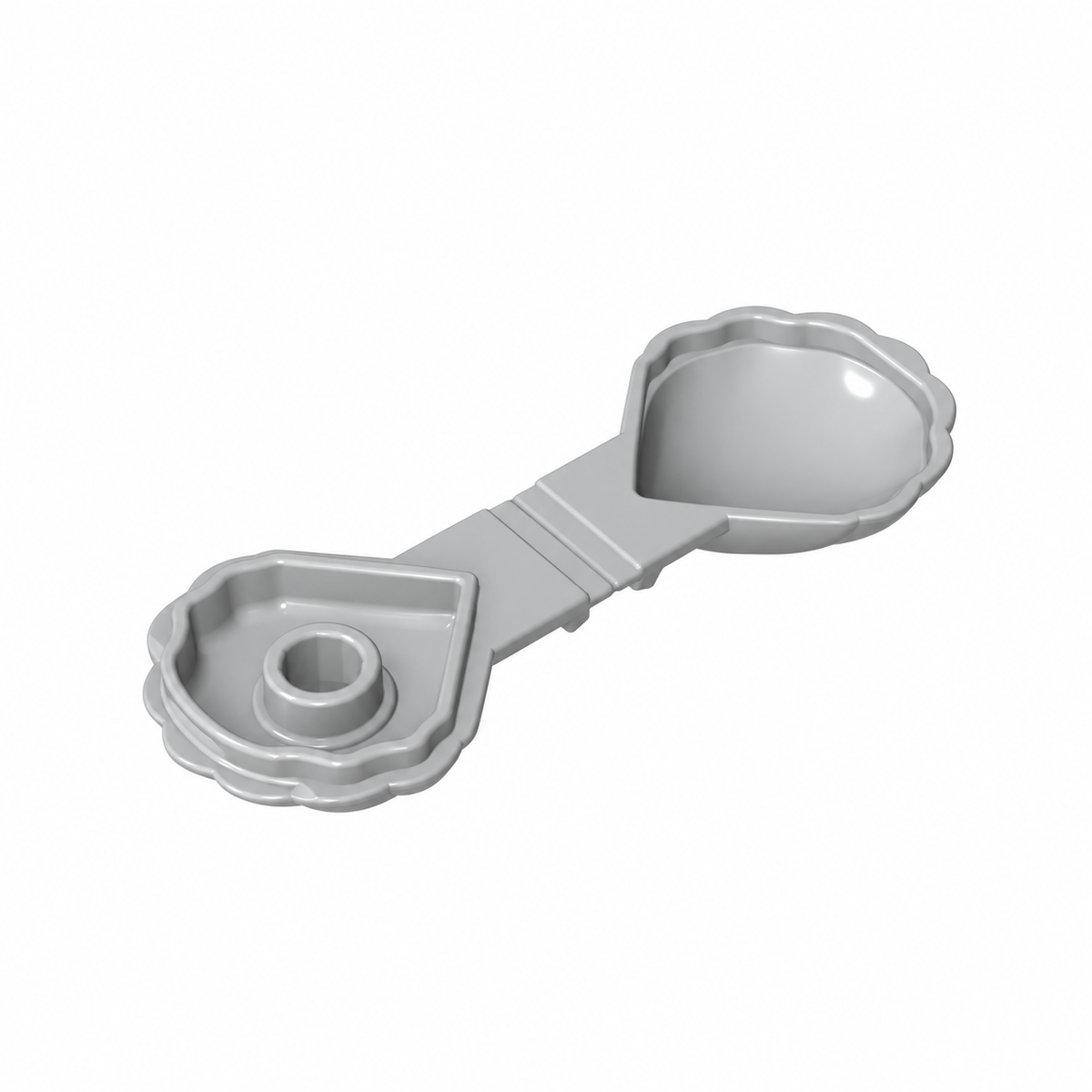 30218 | Clam Shell, Folding - Continuous Scalloped Inner Lip