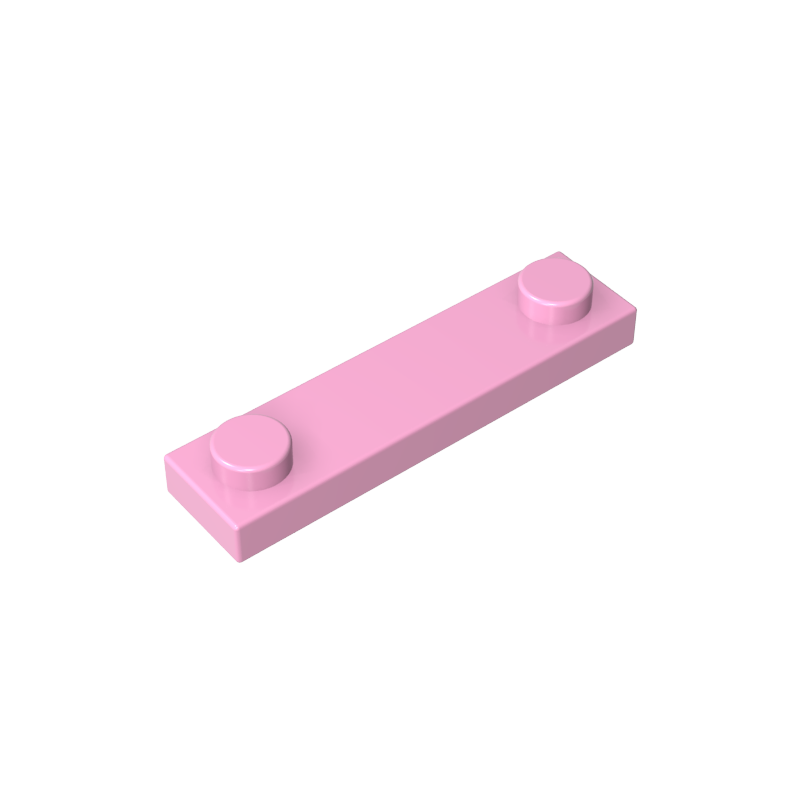 92593 | Plate, Modified 1 x 4 with 2 Studs without Groove