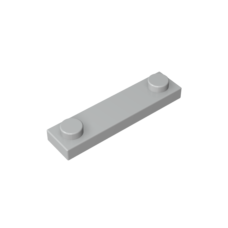 92593 | Plate, Modified 1 x 4 with 2 Studs without Groove