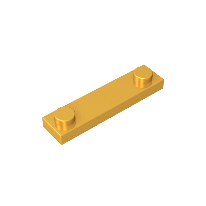 92593 | Plate, Modified 1 x 4 with 2 Studs without Groove