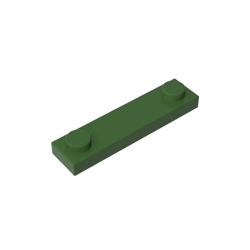 92593 | Plate, Modified 1 x 4 with 2 Studs without Groove