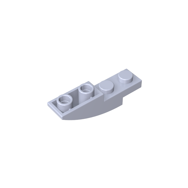 13547 | Slope, Curved 4 x 1 Inverted