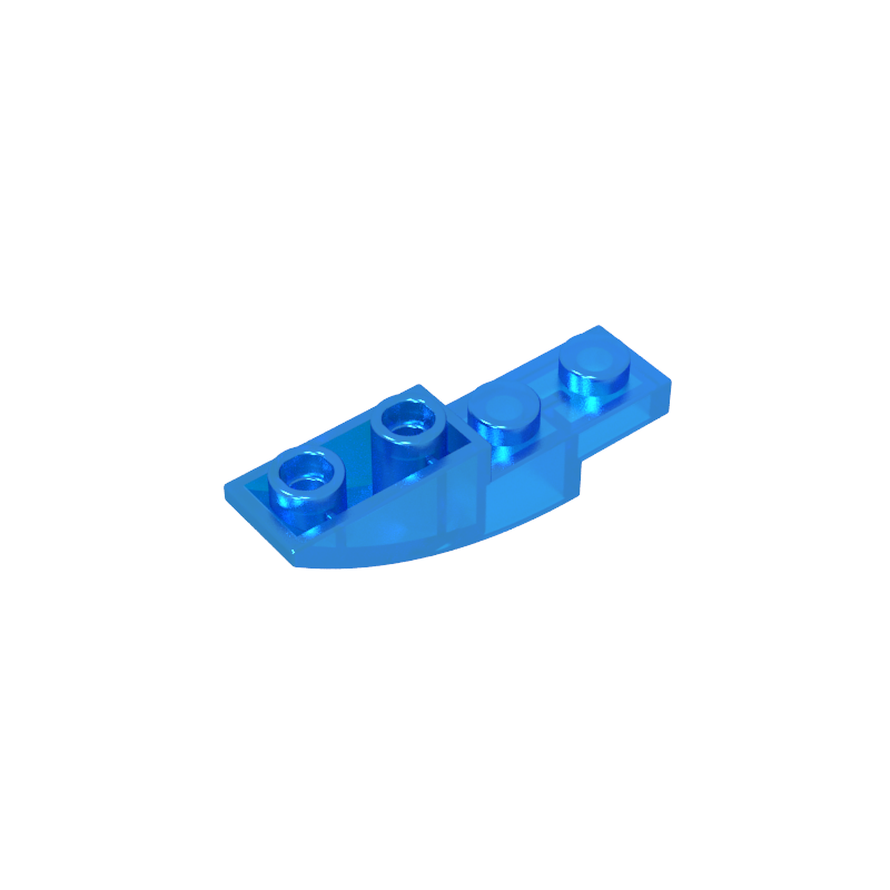 13547 | Slope, Curved 4 x 1 Inverted