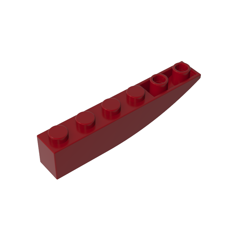 42023 | Slope, Curved 6 x 1 Inverted
