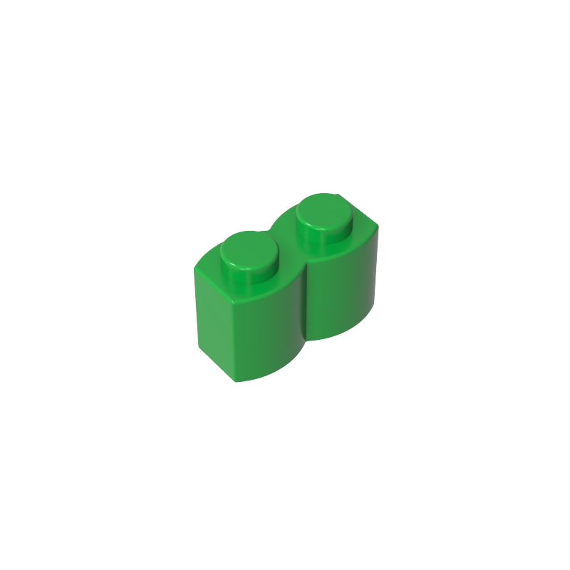 30136 | Brick, Modified 1 x 2 with Log Profile
