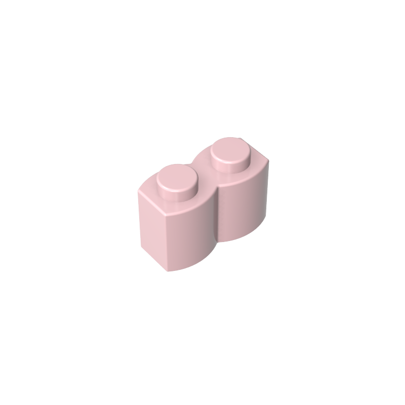 30136 | Brick, Modified 1 x 2 with Log Profile