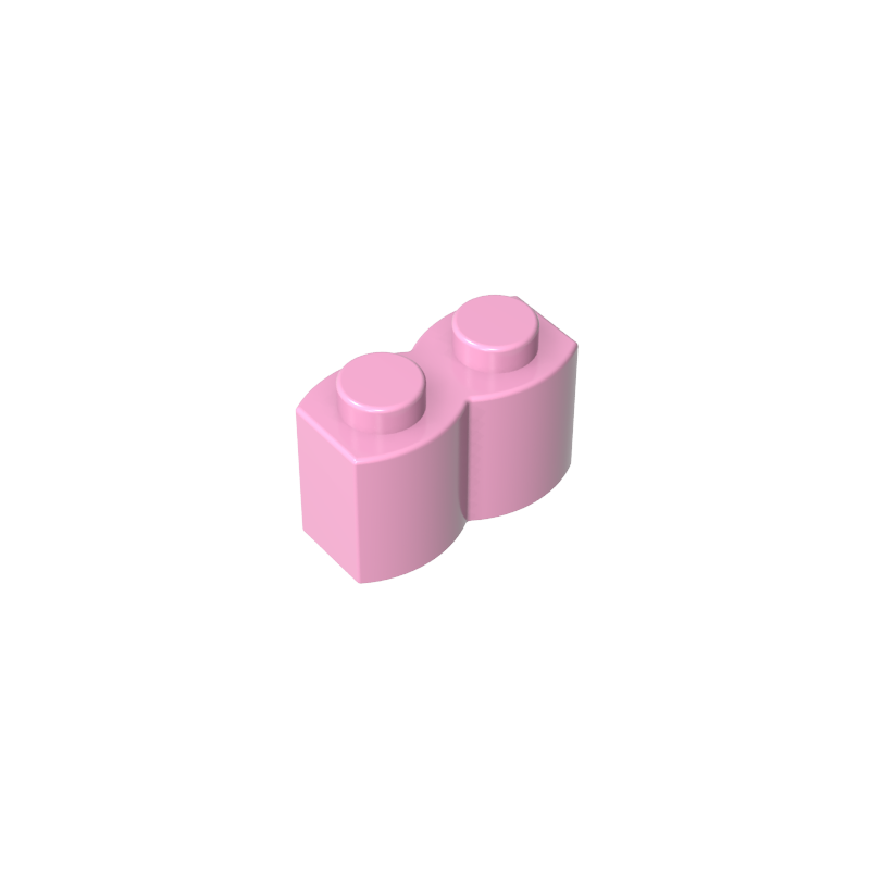 30136 | Brick, Modified 1 x 2 with Log Profile