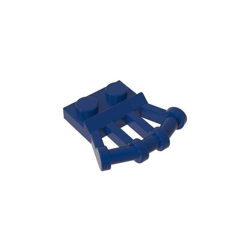 92692 | Plate, Modified 1 x 2 with Angled Bar Handles on Side