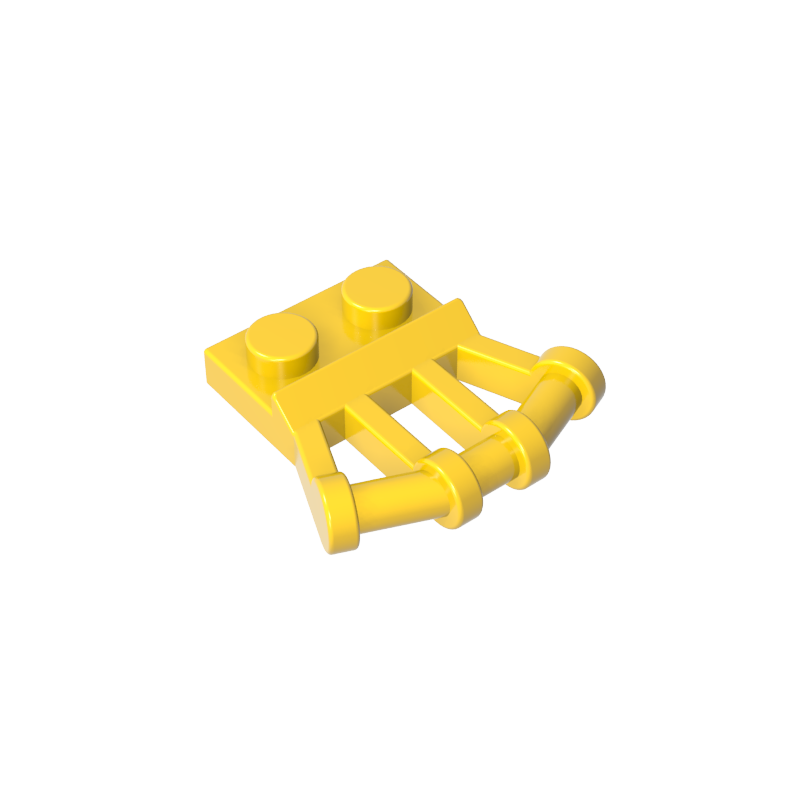 92692 | Plate, Modified 1 x 2 with Angled Bar Handles on Side