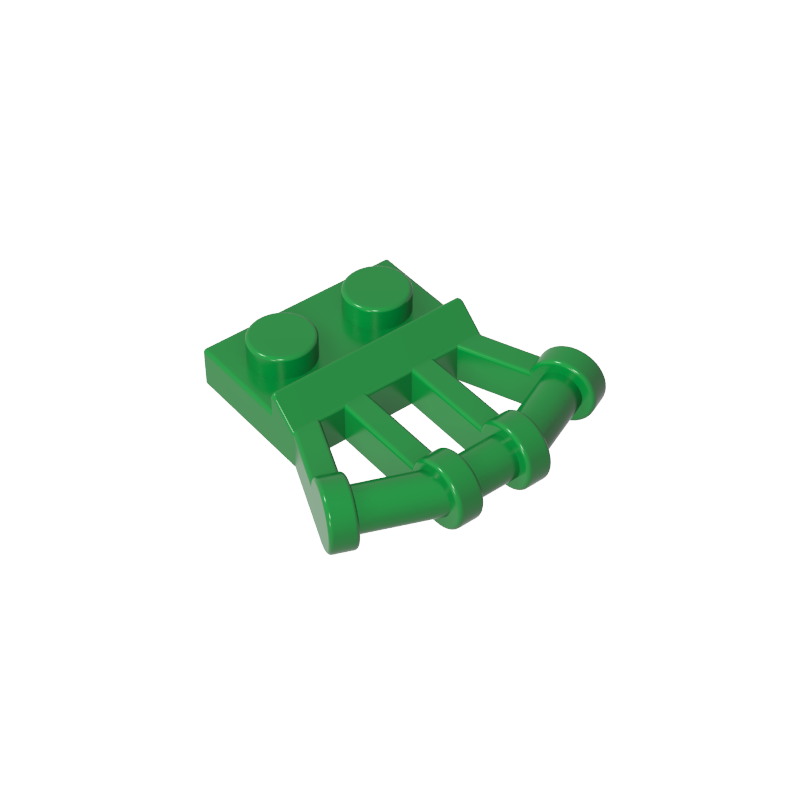 92692 | Plate, Modified 1 x 2 with Angled Bar Handles on Side