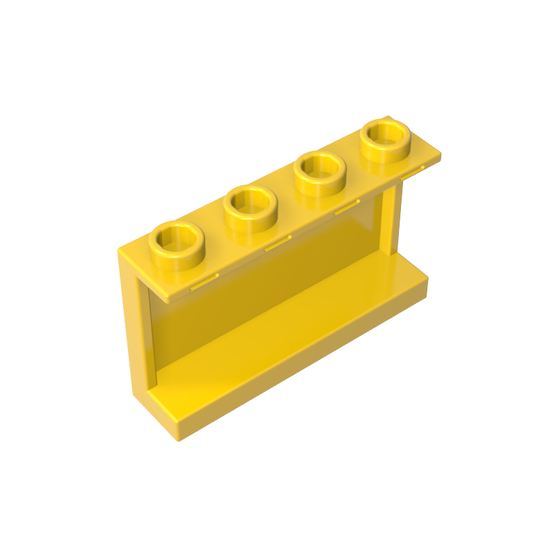 14718 | Panel 1 x 4 x 2 with Side Supports - Hollow Studs