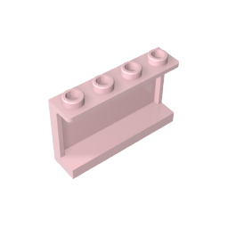 14718 | Panel 1 x 4 x 2 with Side Supports - Hollow Studs