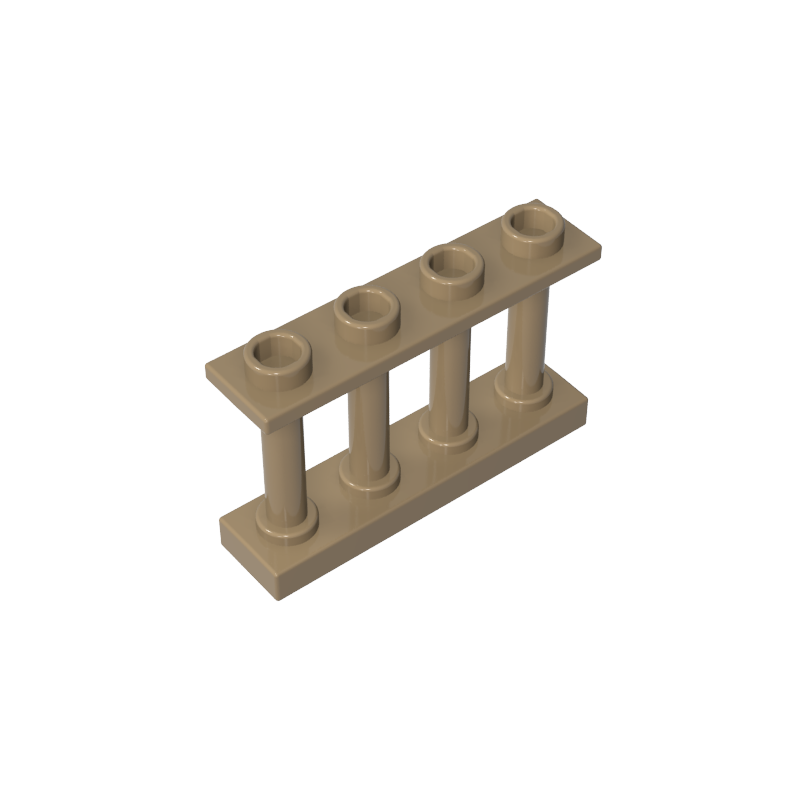 15332 | Fence 1 x 4 x 2 Spindled with 4 Studs