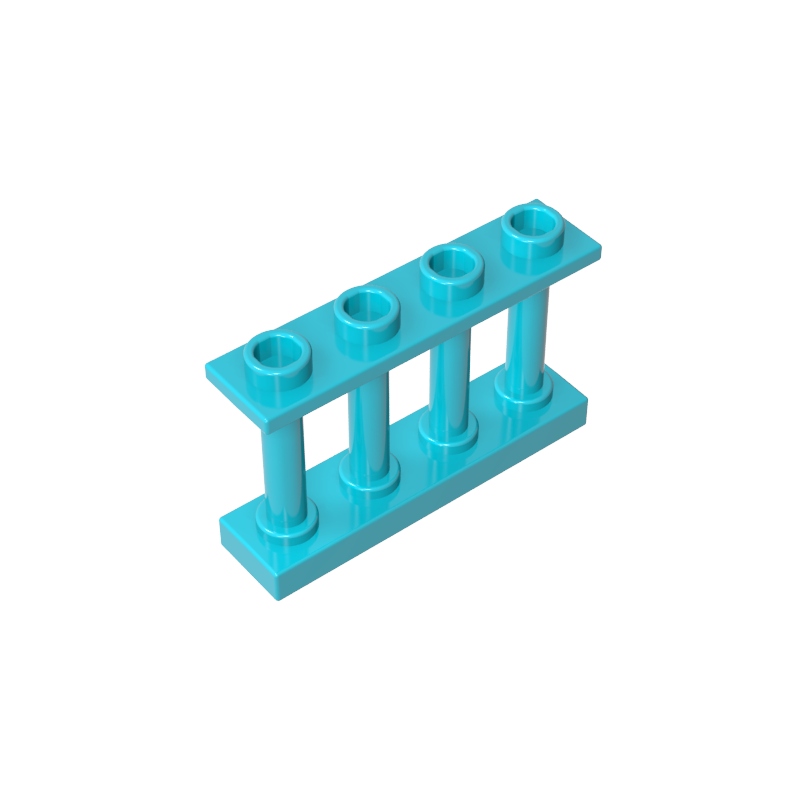 15332 | Fence 1 x 4 x 2 Spindled with 4 Studs