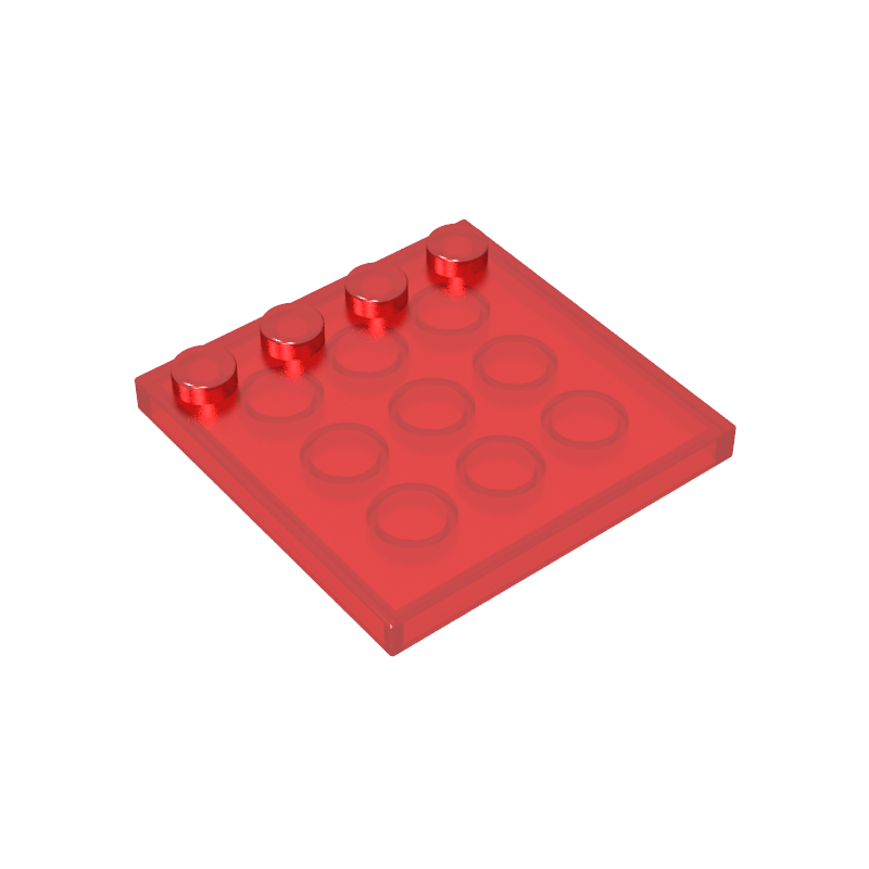 6179 | Tile, Modified 4 x 4 with Studs on Edge