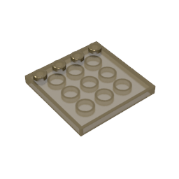 6179 | Tile, Modified 4 x 4 with Studs on Edge