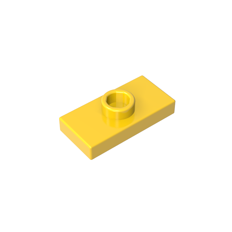 15573 | Plate, Modified 1 x 2 with 1 Stud with Groove and Bottom Stud Holder (Jumper)