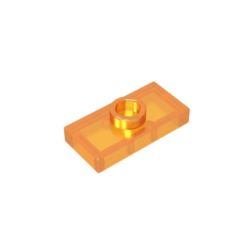 15573 | Plate, Modified 1 x 2 with 1 Stud with Groove and Bottom Stud Holder (Jumper)