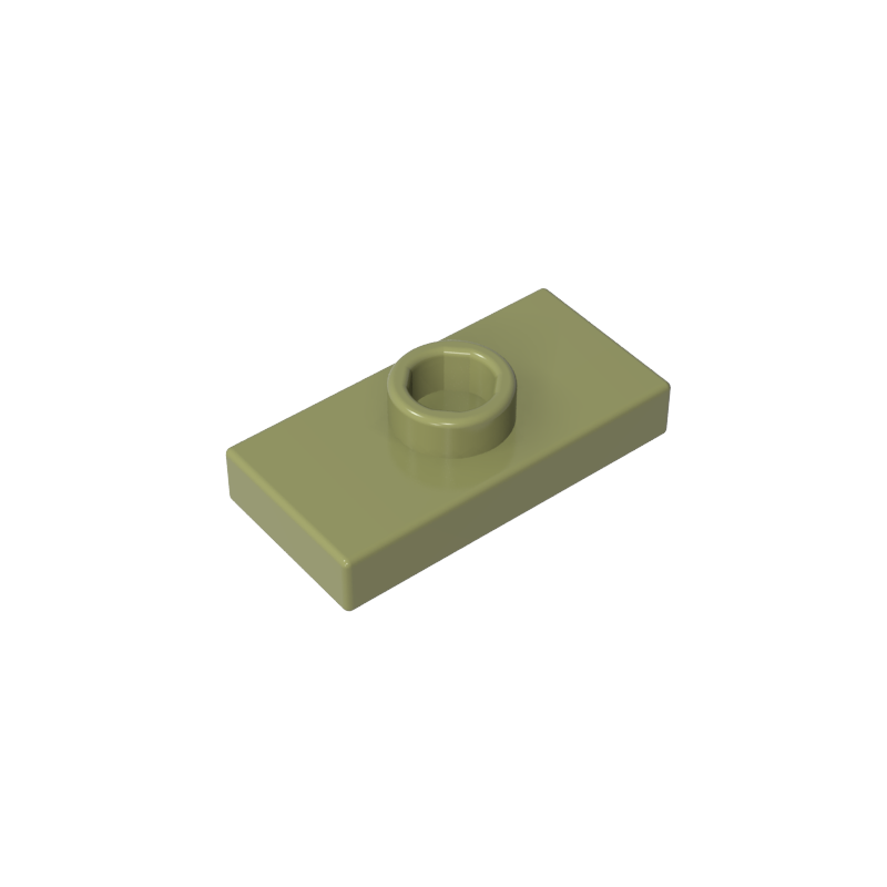 15573 | Plate, Modified 1 x 2 with 1 Stud with Groove and Bottom Stud Holder (Jumper)