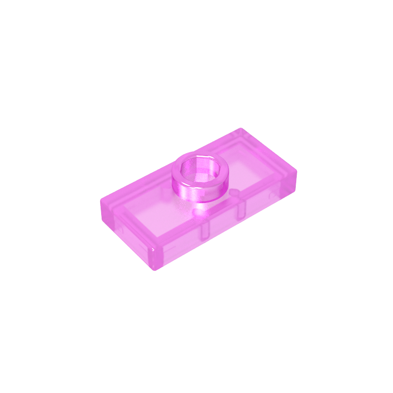 15573 | Plate, Modified 1 x 2 with 1 Stud with Groove and Bottom Stud Holder (Jumper)