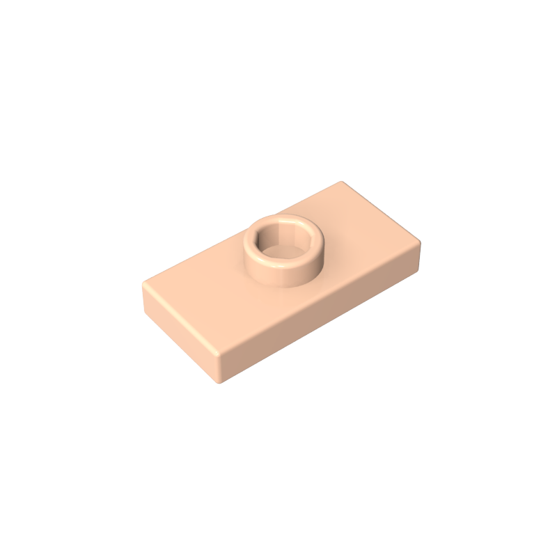 15573 | Plate, Modified 1 x 2 with 1 Stud with Groove and Bottom Stud Holder (Jumper)