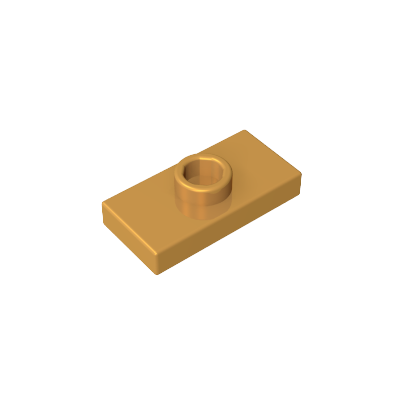 15573 | Plate, Modified 1 x 2 with 1 Stud with Groove and Bottom Stud Holder (Jumper)