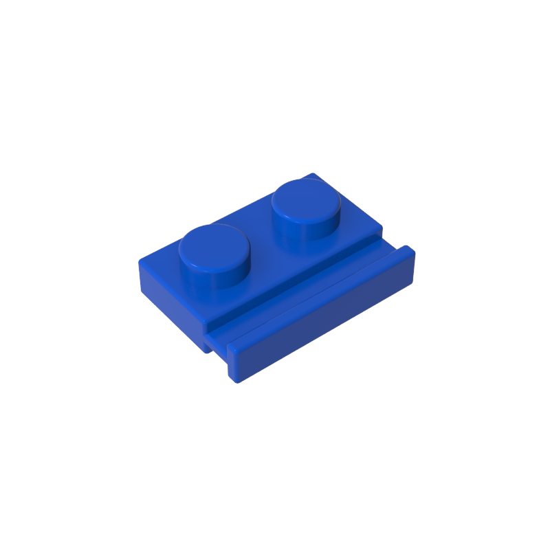 32028 | Plate, Modified 1 x 2 with Door Rail